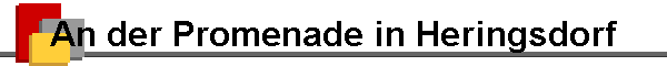 An der Promenade in Heringsdorf